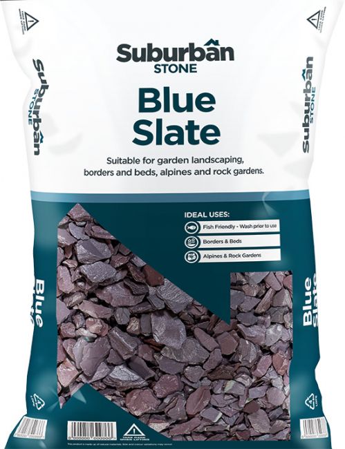 Blue Slate Chippings 20 or 40mm