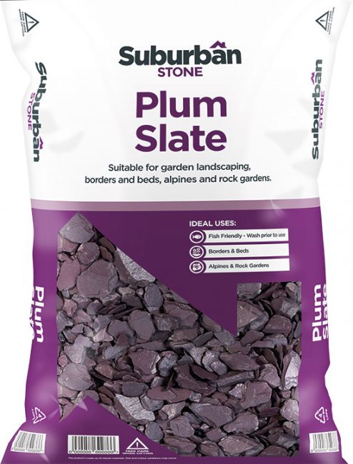 Plum Slate Chippings 20 or 40mm