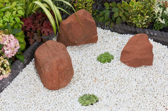 Red Flame Rockery