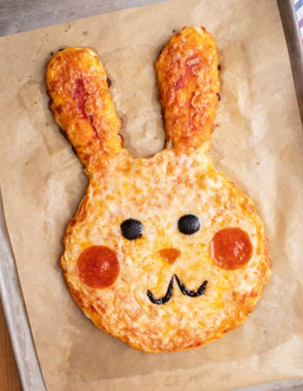 EASTER BUNNY PIZZA CLASS