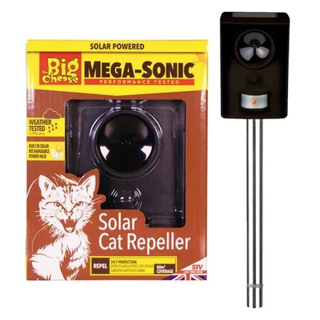Mega Sonic Solar Power Cat Repeller