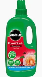 Miracle-Gro Rose and Shrub Liquid Feed 1litre